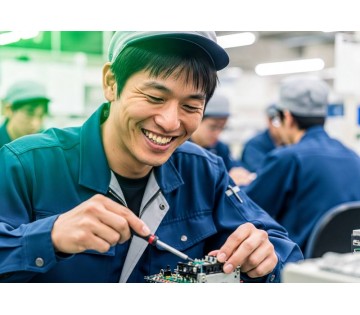 体に負担が少ない＆快適な作業環境