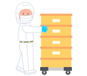 仕分けなどの物流のお仕事です☆