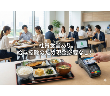 社員食堂あり!! 給与控除のため現金必要なし！しっかり食べてしっかり働ける!!