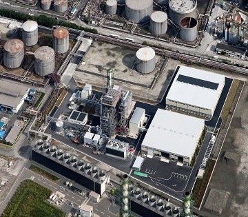 出向先のジャパンバイオエナジー株式会社の工場です。川崎市の工業地帯に工場があります！