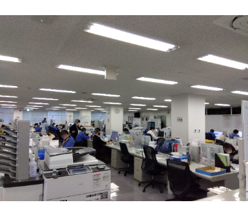 こちらが実際に働く環境です！モクモクはたらきたい方におすすめ！