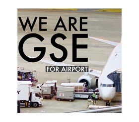 世界で初めて空港用ドーリー（飛行機に荷物を運ぶ台車）を開発し、現在では空港用機器で国内シェア90％以上を誇ります。