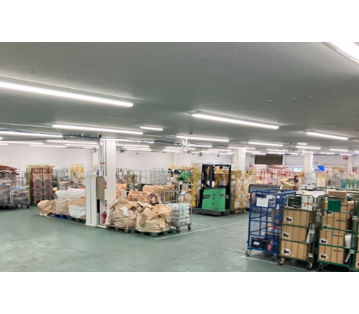 室内の作業場は空調完備◎