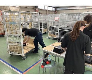 作業風景です。