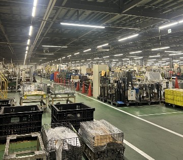 空調完備のきれいな工場で働けますよ！